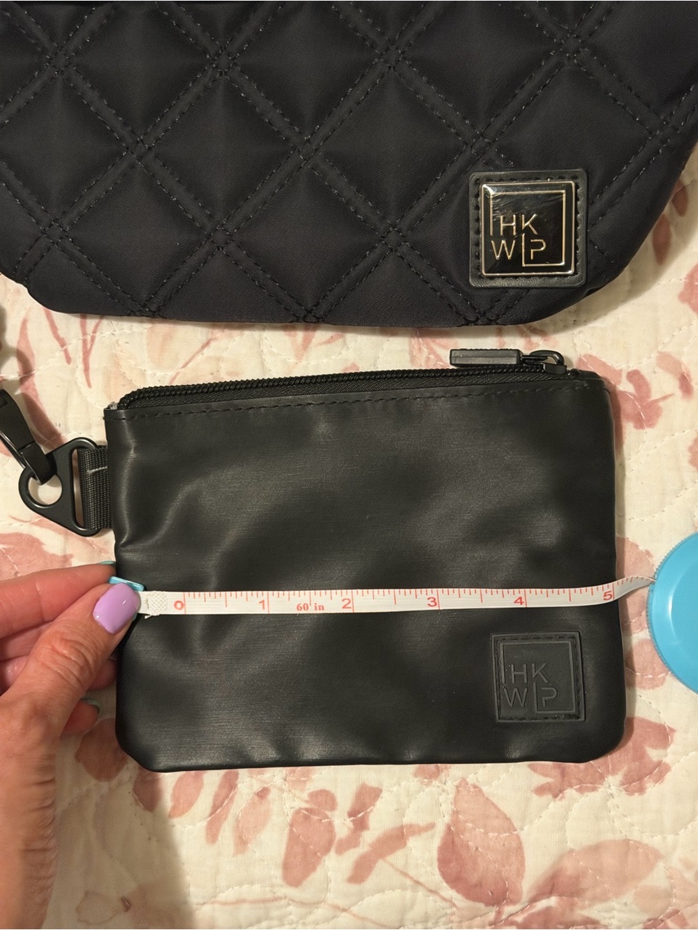 IHKWIP Quilted Black Crossbody Bag Set - Picture 8 of 9